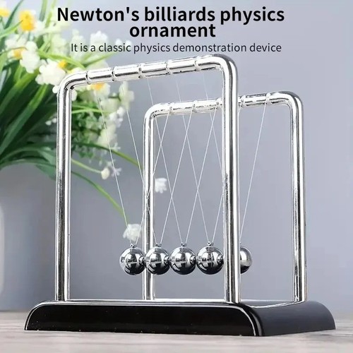 Newtons cradle balance steel - newtons,