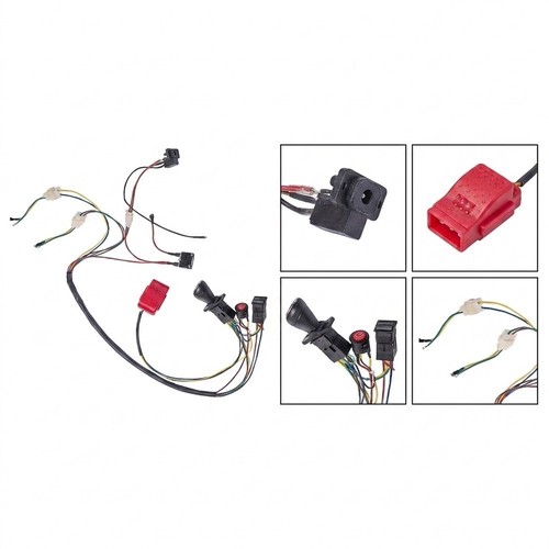 Electric toy car diy kit - kit, wires
