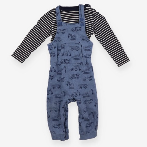 Cotton dungaree set with - cotton,