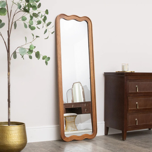 Natural wood wavy edge full - wood,