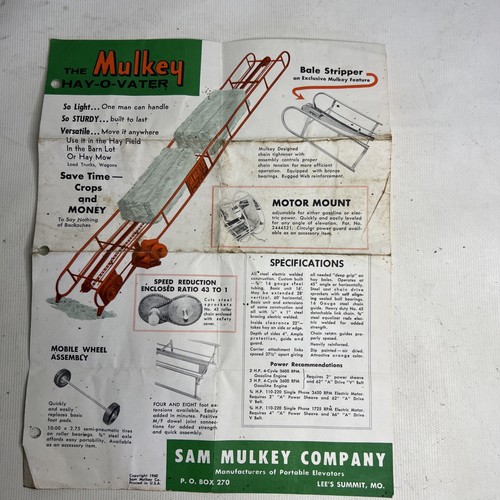 The mulkey hay - mulkey, hay-o-vater
