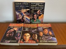 Star Trek Deep Space Nine x15 vintage books / novels - Pocket Books