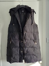 Zara Women's Black Gilet Size
