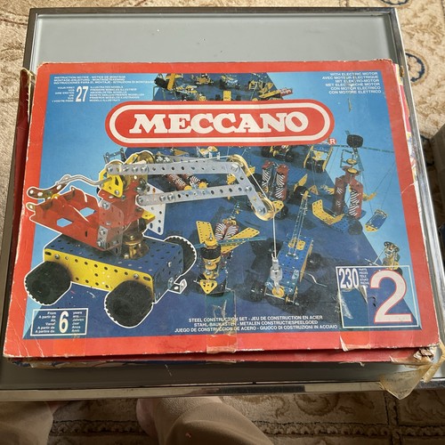 Vintage motorised meccano - vintage,