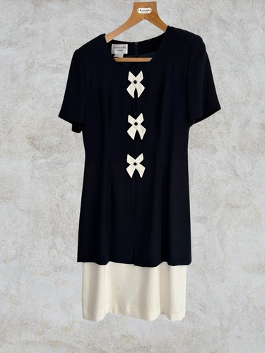 Vintage navy and cream simon - vintage,