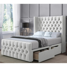 Chesterfield Winged Divan Bed