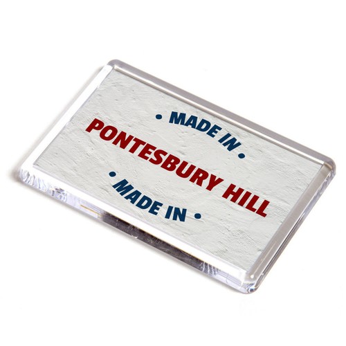 Fridge magnet made in - fridge,