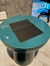 Black Fabric Rubber Mouse Mat Pad High Quality 5mm Thick Non Slip 18cm x 22cm