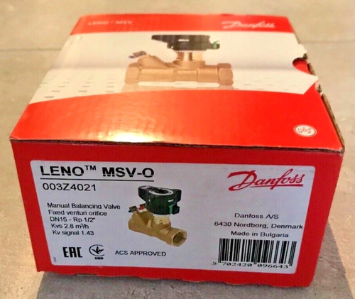 Danfoss leno msv manual - danfoss,