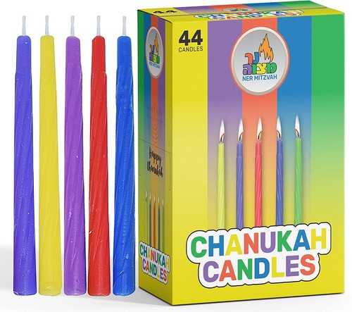 Chanuka hanukkah colorful wax - chanuka,