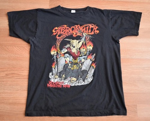 Vintage 1990 aerosmith voodoo - vintage,