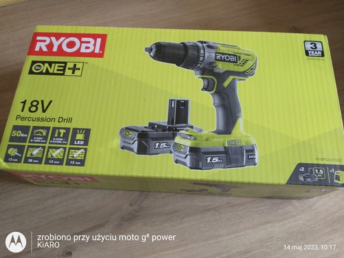 Ryobi 18vone percussion drill - ryobi,