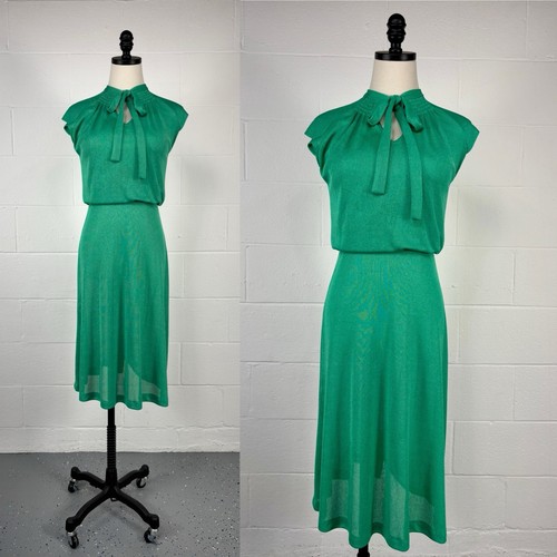 Vintage 70s sheer green - vintage,