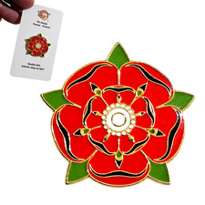 Lancashire Rose Pin Badge