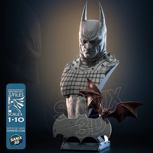 Batman absolute bust resin - batman,