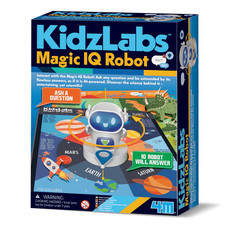 4M KidzLabs Build a Magic IQ Robot Children's STEM Kit for Ages 5 & Up
