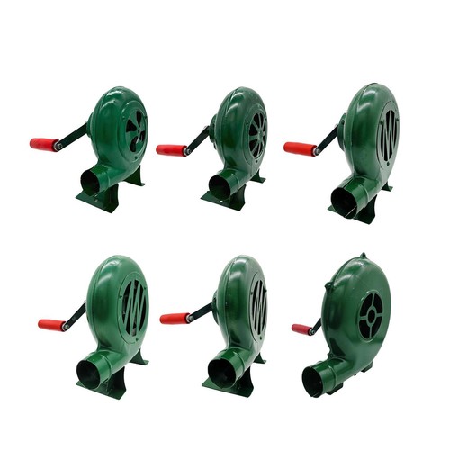 Hand crank blower bbq - hand,