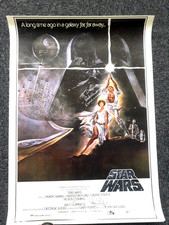STAR WARS POSTER HAND SIGNED