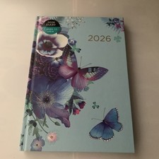WH Smith Diary 2026 Blue