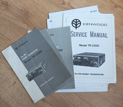 Kenwood trio 2300 operating - kenwood, tr-2300