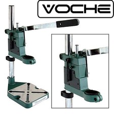 Bench Drill Press Stand + Depth Gauge - Plunge Power Pillar Pedestal Clamp