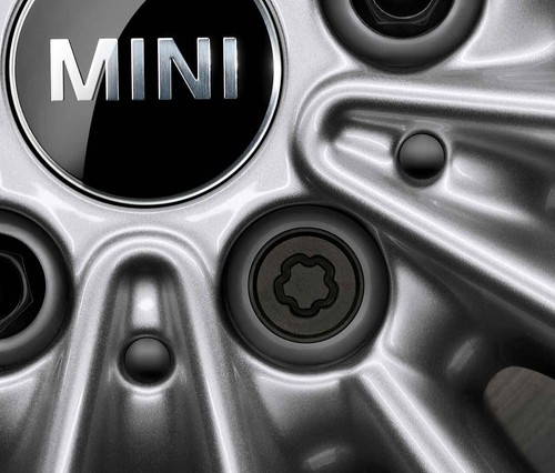 Mini genuine wheel locks set - mini,