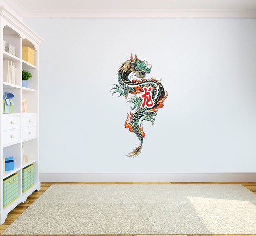 Printed dragon car camper van - camper,