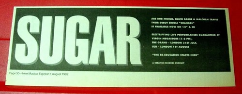 Sugar changes tour - changes/uk, vintage
