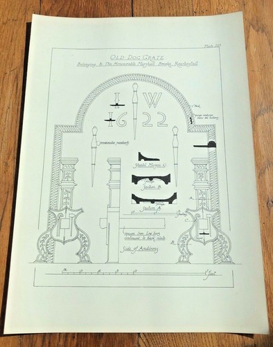 1902 large measured drawing