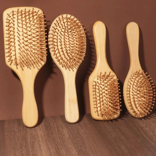 Natural bamboo wooden - wooden, hair