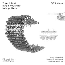 1/35 Tiger I Tank Late Type