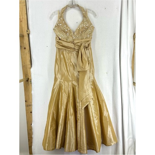 Rosita gold sequin lace - gold,