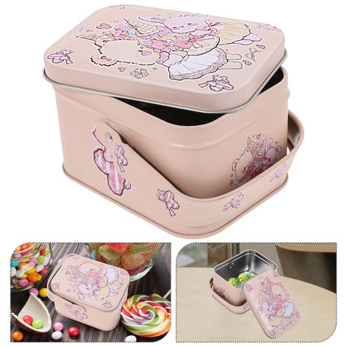 Tin cookie snack jars - cookie, with