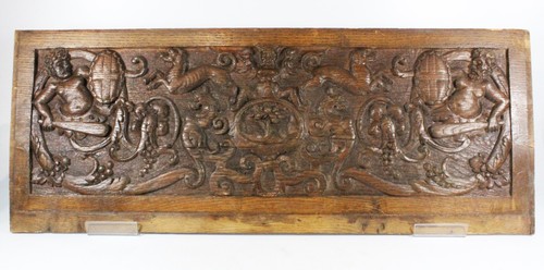 Antique english carved oak - antique,