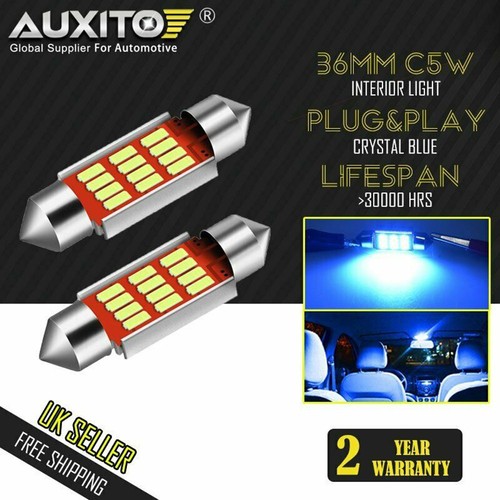 Car 12v led 36mm - 2x, festoon