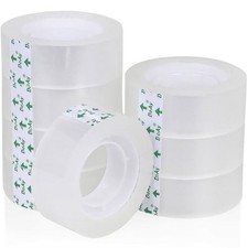 Clear Transparent Tape Rolls