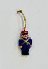 Avon Vintage Advent Calendar Christmas Tree Toy Soldier Ornament