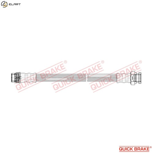 Brake hose 021 for - brake,