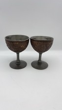 Pair Of Chinese Pewter