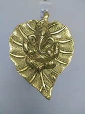 Lord Ganesha On Gold Leaf -