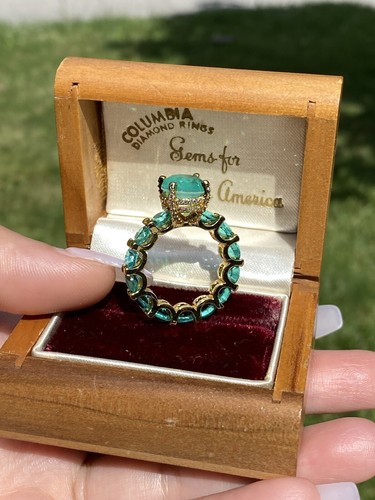 100 genuine colombian emerald - 100%,