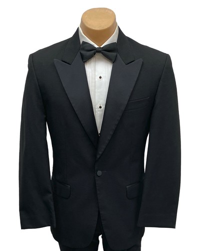 Men black tuxedo jacket - men's,