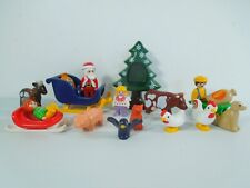 Playmobil 1.2.3 123 Chunky Farm Animals & Christmas ~ For younger Children VGC