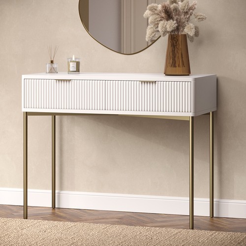 Dressing table white gloss - table,