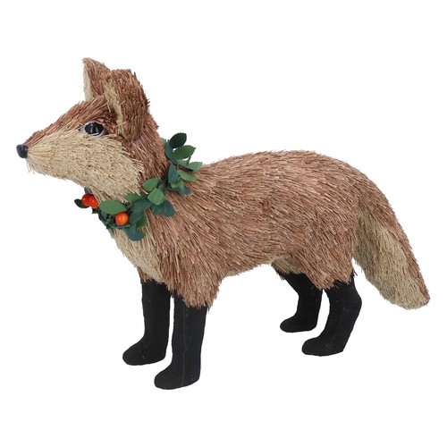 Large bristle fox - fox, wreath