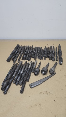 Job lot morse taper - job, drills