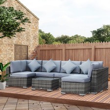 Big Easy Rattan Corner Sofa