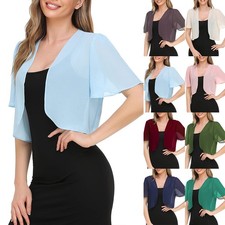 Women Chiffon Cardigan Front