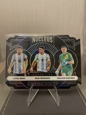 2024-25 Panini Obsidian Soccer Nucleus Messi/ Fernandez/Martinez - /120