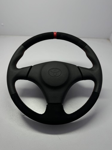 Trd leather steering - wheel, for